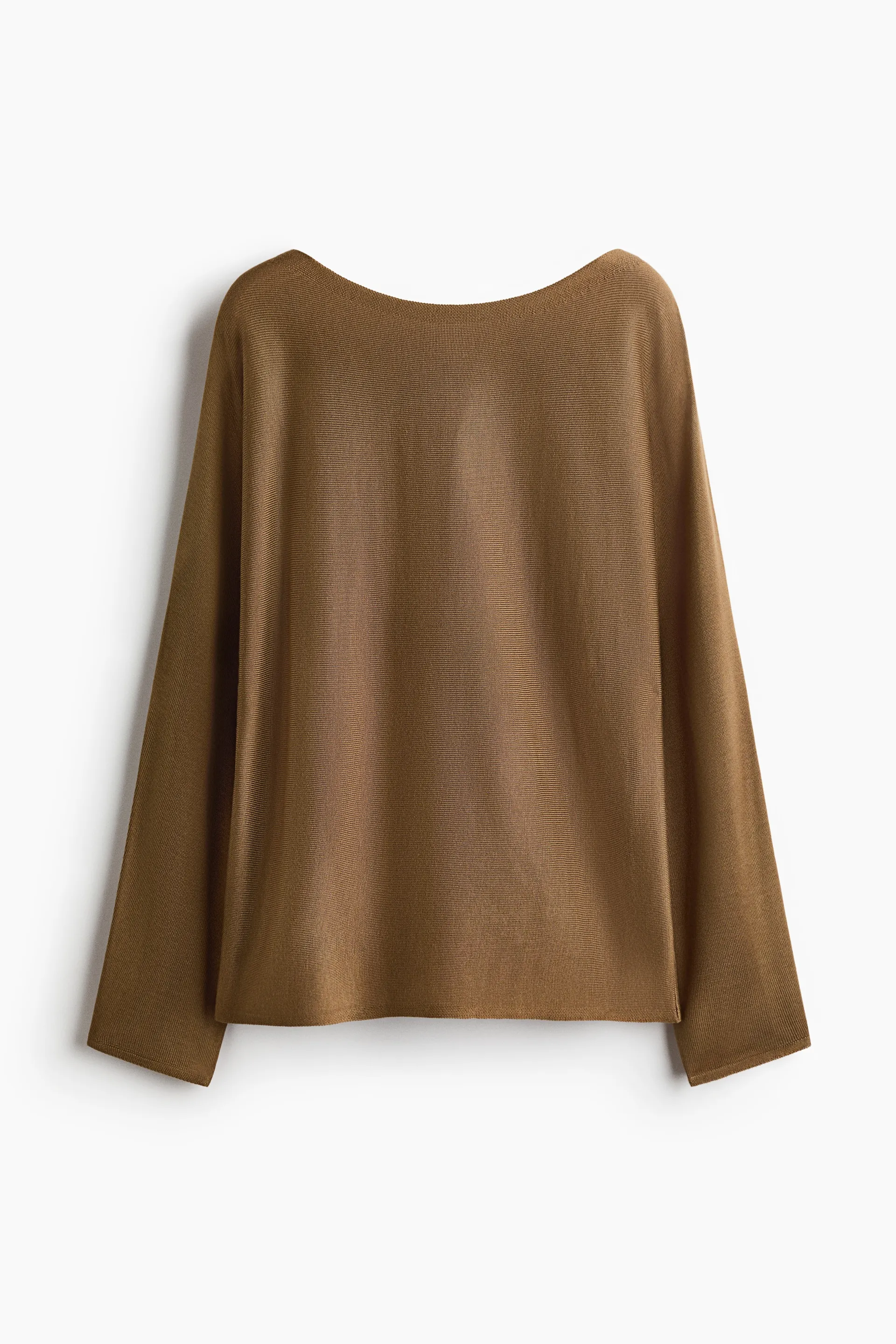 Suéter con cuello de ojal