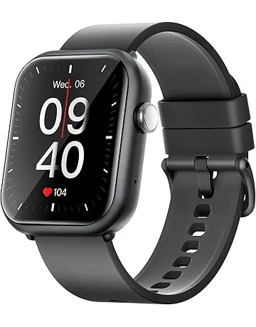 HOMOGO Smart Watches for Men Women, 1000mAh Battery Life Smart Watch for Android and iPhone Compatible, Fitness Tracker with Heart Rate/SPo2/Sleep Monitor, 100+ Sports Modes, IP68 Waterproof