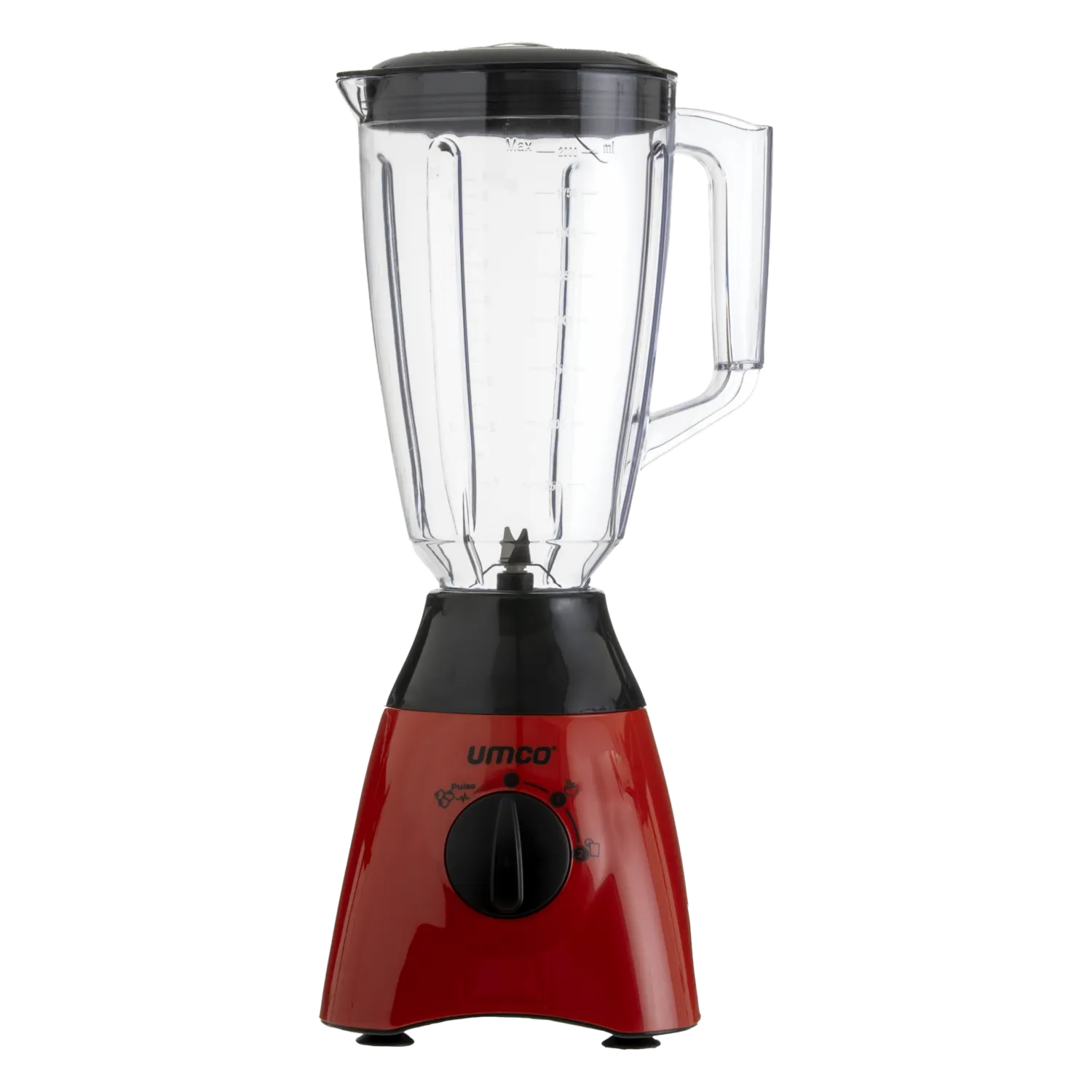 Licuadora Ideal Mix Rojo Doble Vaso UMCO 500 W