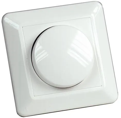 DIMMER TRYKK/TRAPP 20-315W HVIT