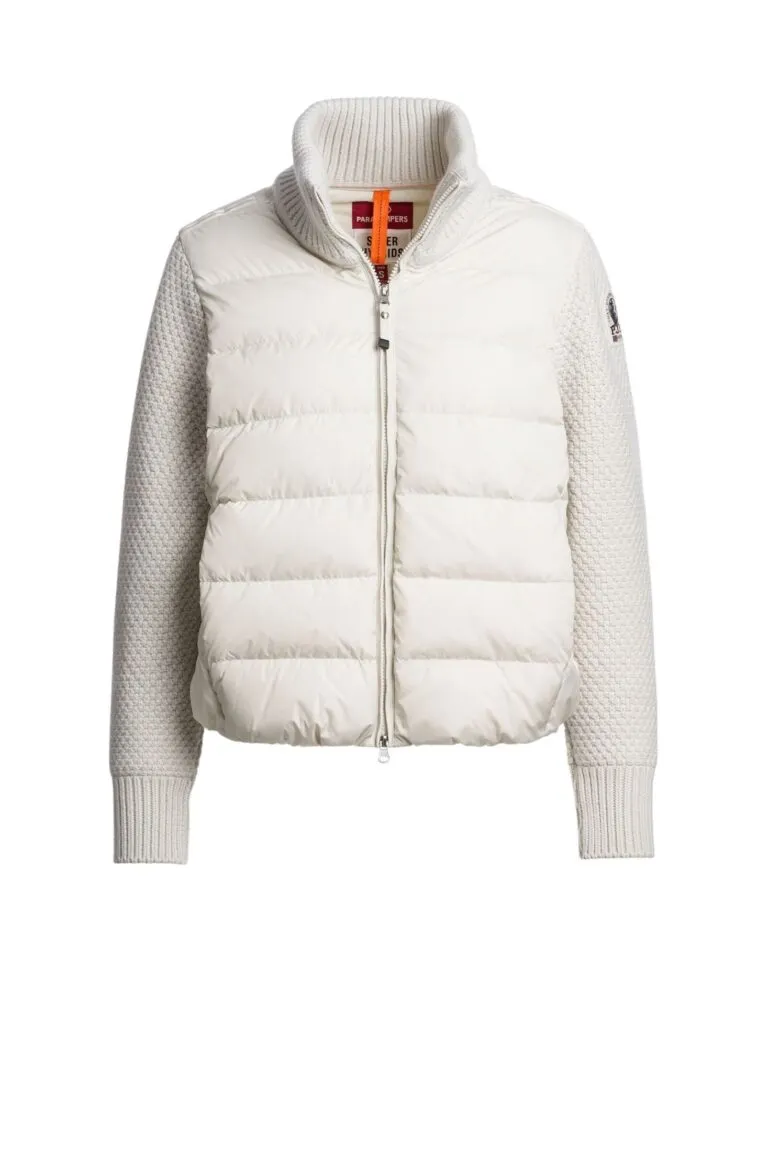 Moonie Hybrid Cardigan - Chalk White