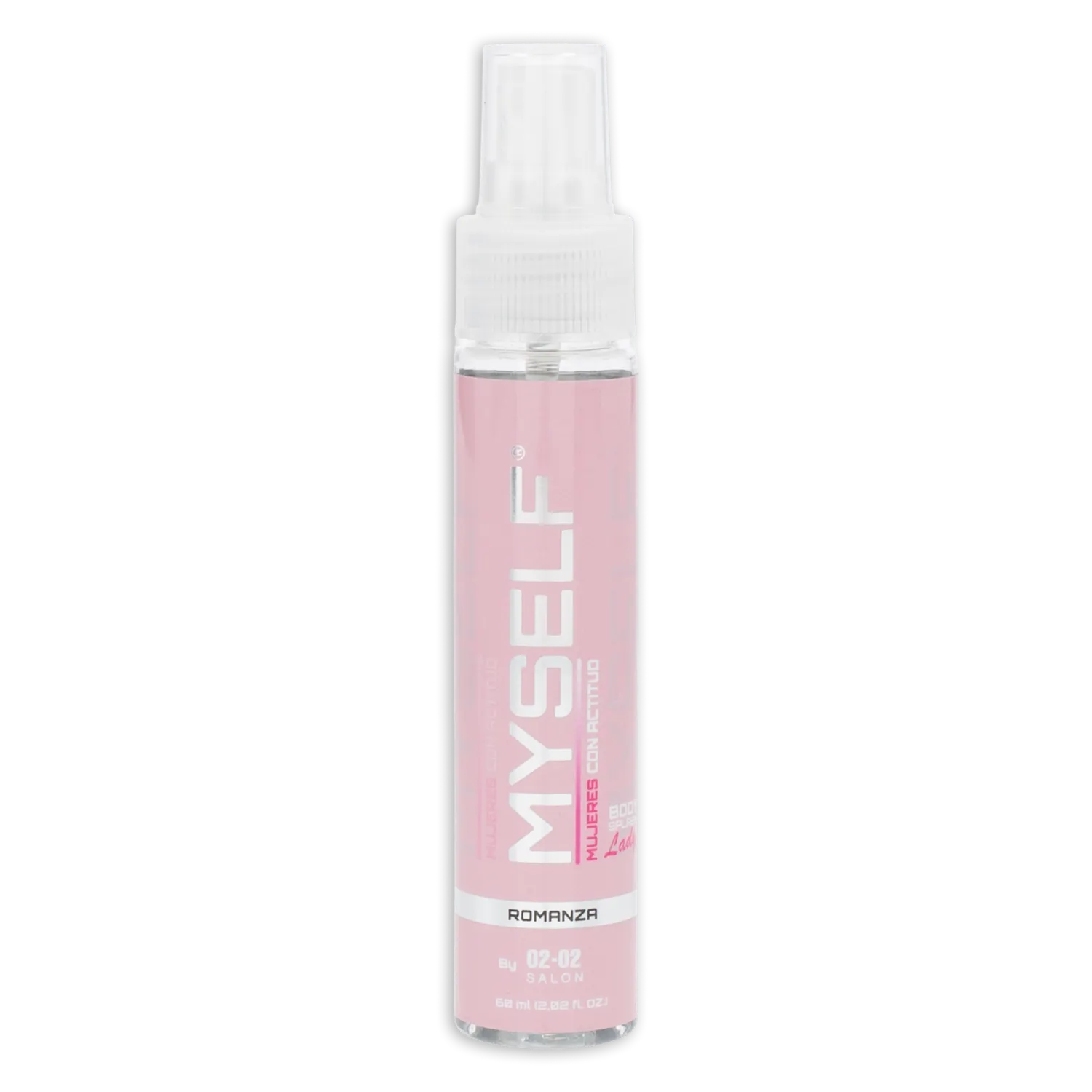 Body Splash Para Mujer Fragancia Romanza MYSELF 60 Ml