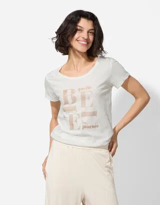 T-shirt - Stampa - bianco