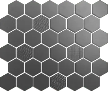 Mosaic Hexagon Espresso