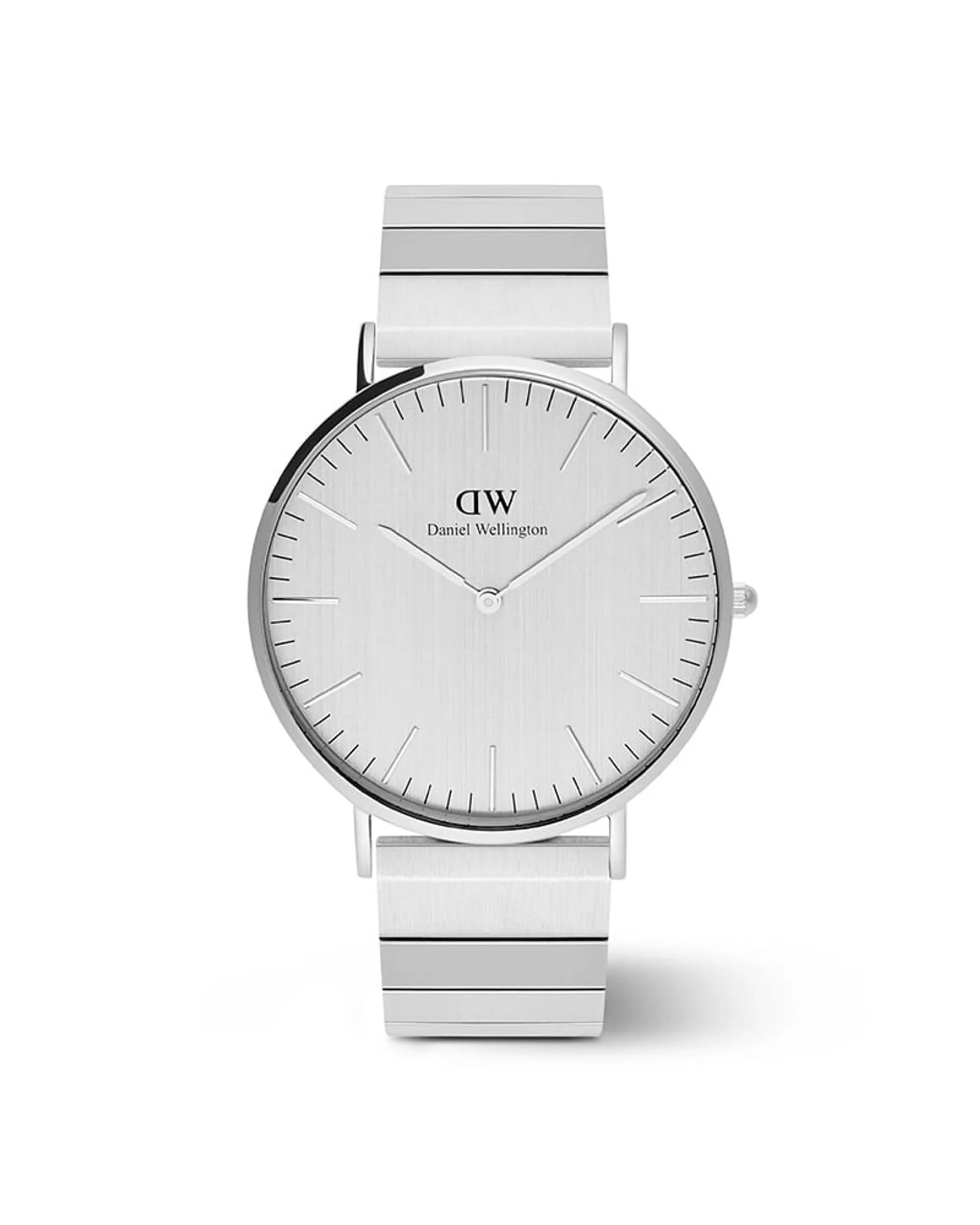 DW Classic Piano herreklokke i stål (40mm)