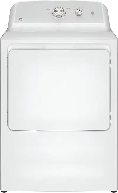 GE 7.2 cu. ft. Vented Electric Dryer in White with Auto Dry and 120ft Venting GTD38EASWWS