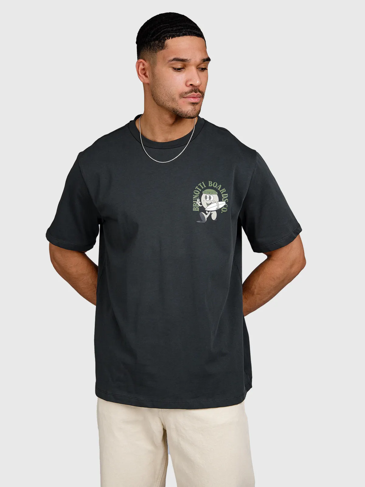 Evanon Men T-shirt | Pirate Black