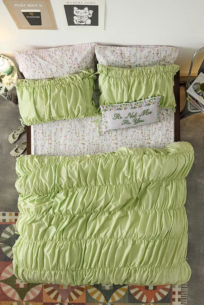 Set Copripiumino Arricciato