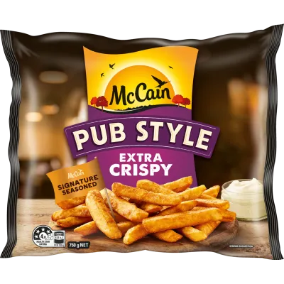 McCain Pub Style Fries/Wedges 750g