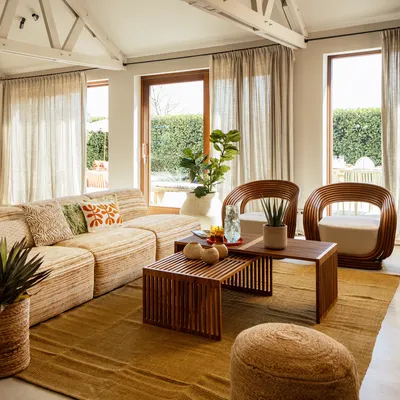 3-zitsbank Oscar be stylisch mustard