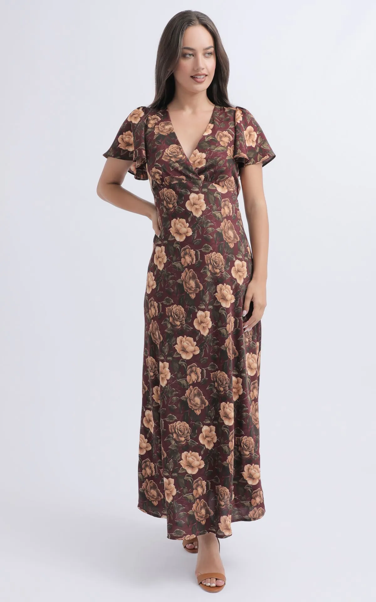 CDC Flutter Sleeve Maxi