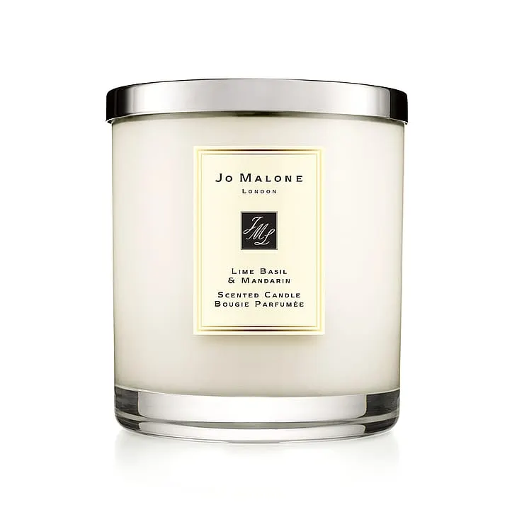 Lime Basil & Mandarin Scented Candle