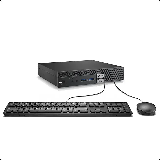 Dell Optiplex 3040 Micro Computer Mini Tower PC, Intel Quad Core i5-6500T, 8GB DDR4 RAM, 256GB SSD, Win 11 Pro (Renewed)