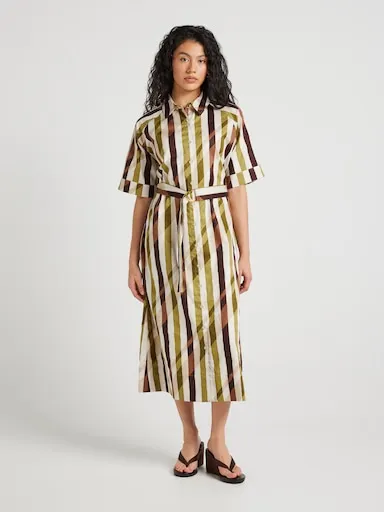 Mara Raglan Shirt Midi