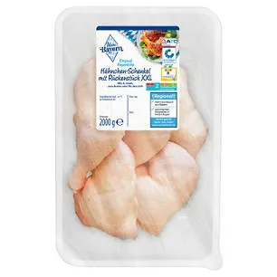 BESTES AUS DER REGION Hähnchen Schenkel XXL 2 kg
