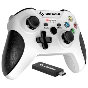 Joystick Blanco Compatible Con Xbox One Control PC P3 Inalambrico Dehuka