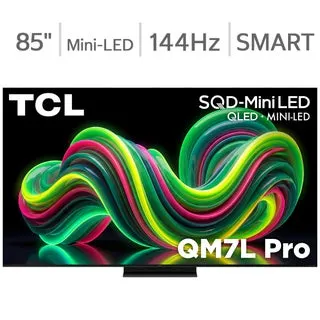 TCL 85" Class - QM7L Pro Series - 4K UHD SQD-Mini LED Smart TV - Allstate 3-Year Protection Plan Bundle Included for 5 Years of Total Coverage*