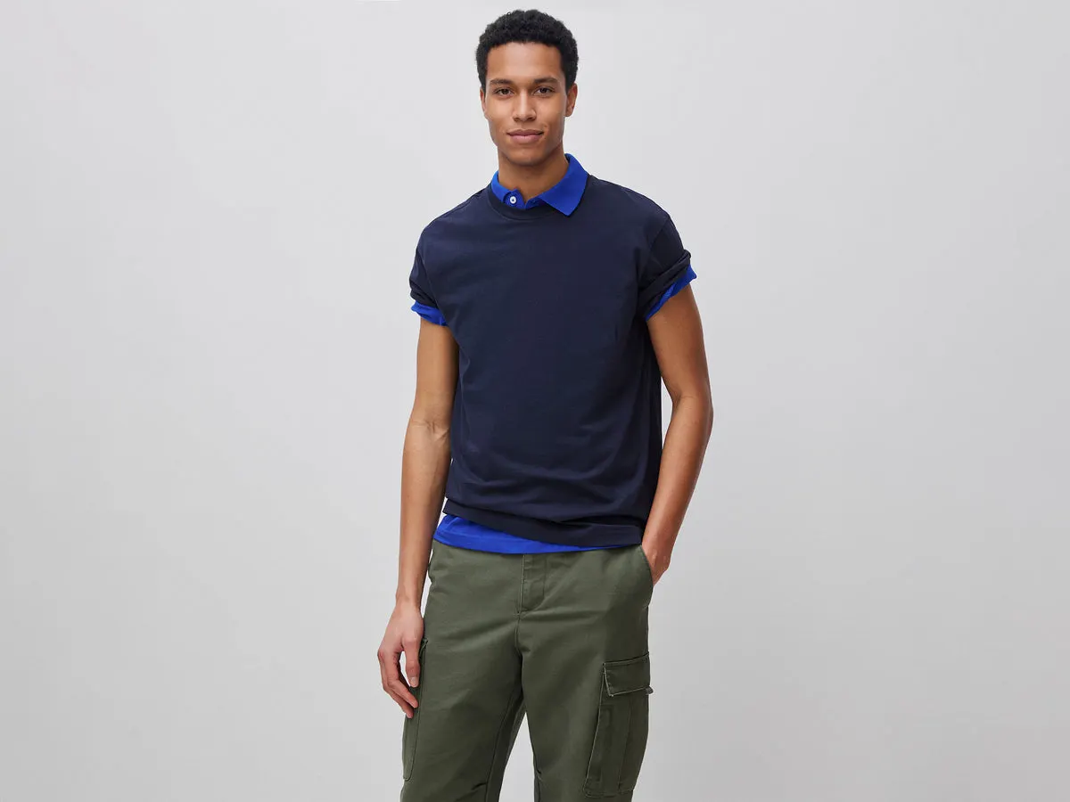 Dark blue t-shirt