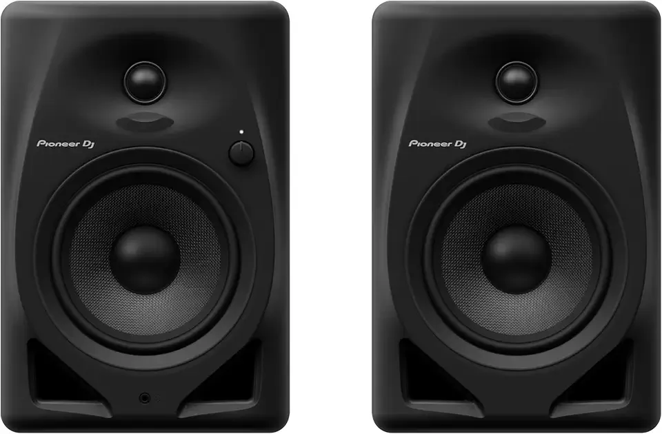 Pioneer DJ DM-50D 5-inch Active Desktop Monitor Speakers, Pair, Black