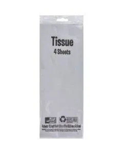 321 Party! Silver Gift Tissue Paper, 4 ct