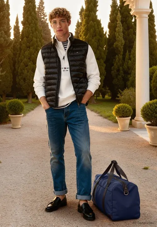 CORE PACKABLE VEST - Vest - black