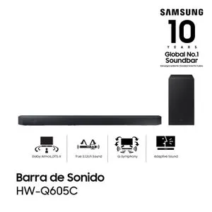 Sound Bar Samsung Hw-Q605c 360w 3.1.2ch Bt