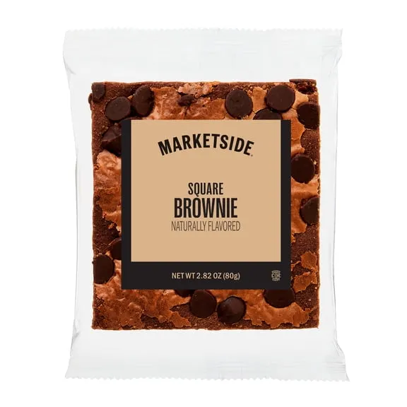Marketside Brownie Square, 2.82 oz (Shelf Stable) $1.87 66.3 ¢/oz