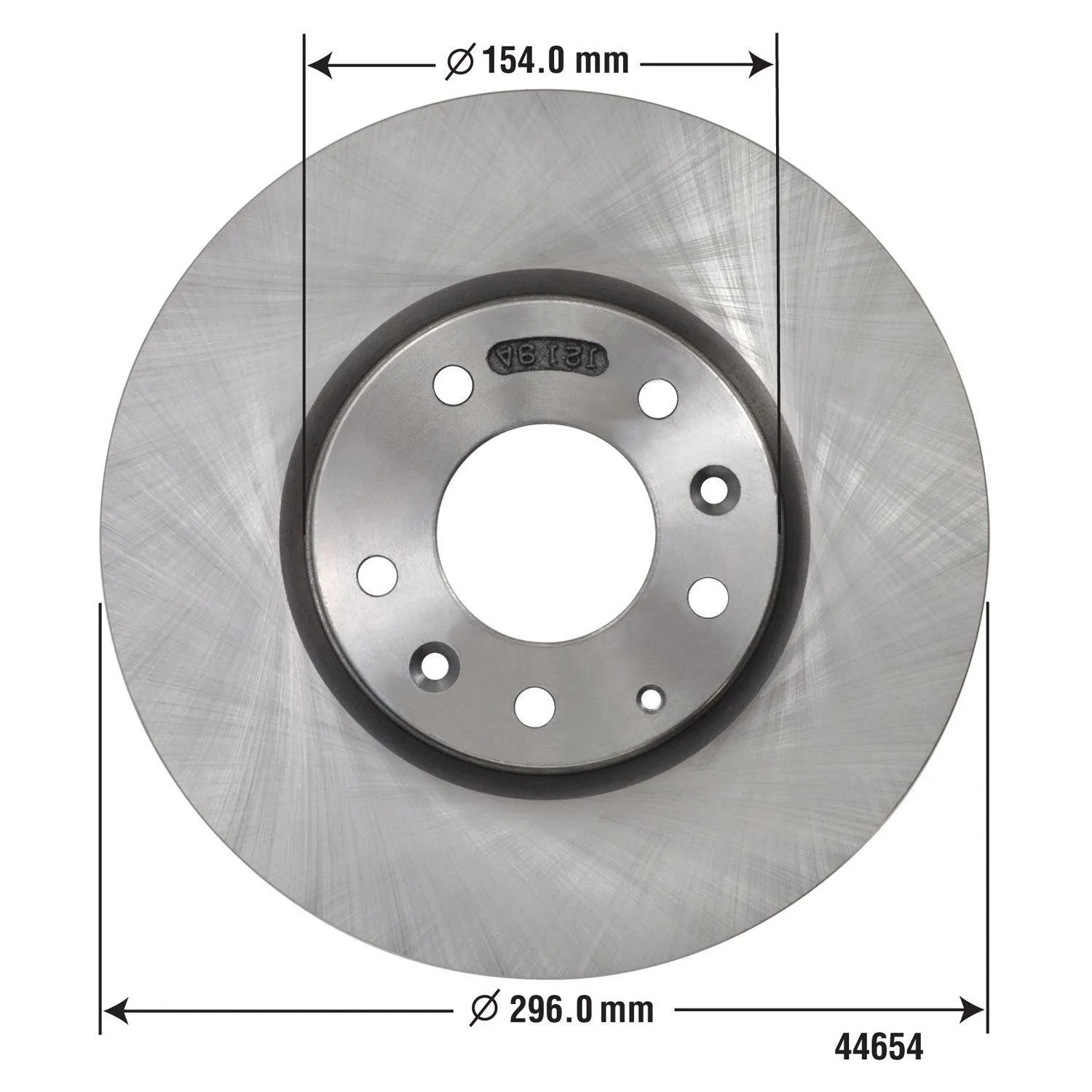 Duralast Disc Brake Rotor 44654