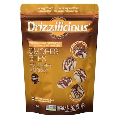 Crunchy Drizzle Bites Smores