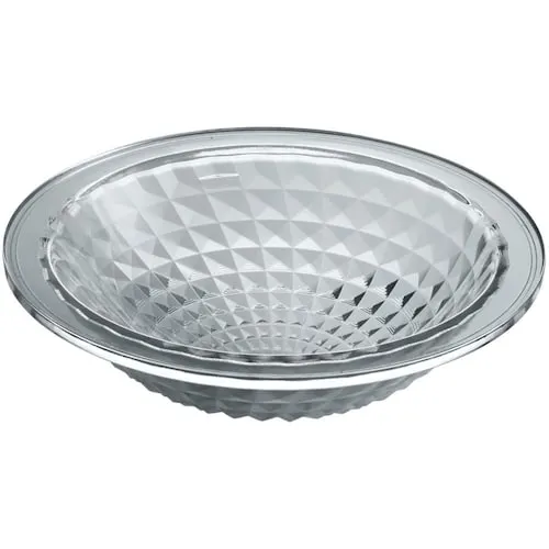 Kallos Undermount Glass Bathroom Sink in Ice