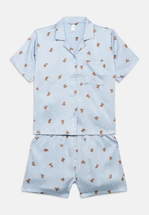 SET - Nattdrakt - light blue