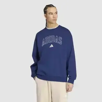 adidas Mens Essentials Collegiate Fleece Sweat