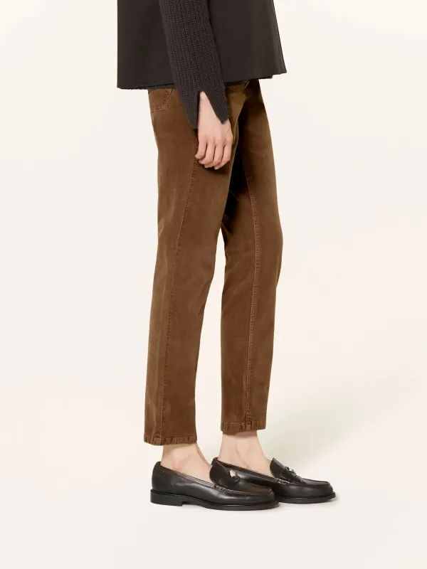 Piper cropped Chocolate