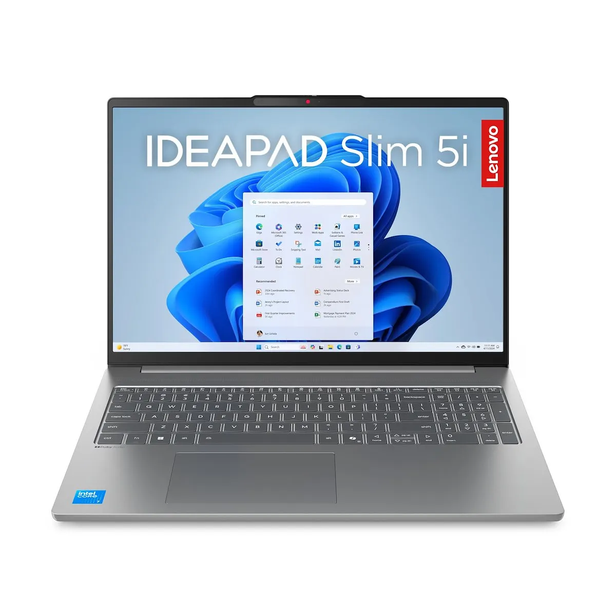 LENOVO - IdeaPad Slim 5 16IMH10 Intel Core Ultra 5 135H Computer portatile 40,6 cm (16") WUXGA 16 GB DDR5 - SDRAM 512 GB SSD Wi - Fi