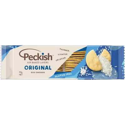 Peckish Original Rice Crackers