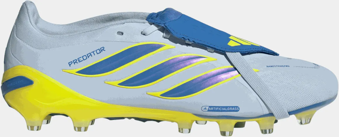 Predator Pro Fold-Over-Tongue AG, fotballsko kunstgress, unisex - Blå