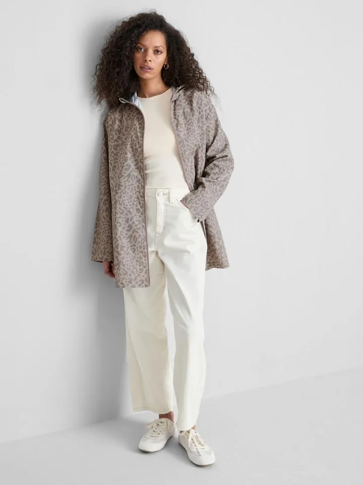 Veste de pluie longue compressible