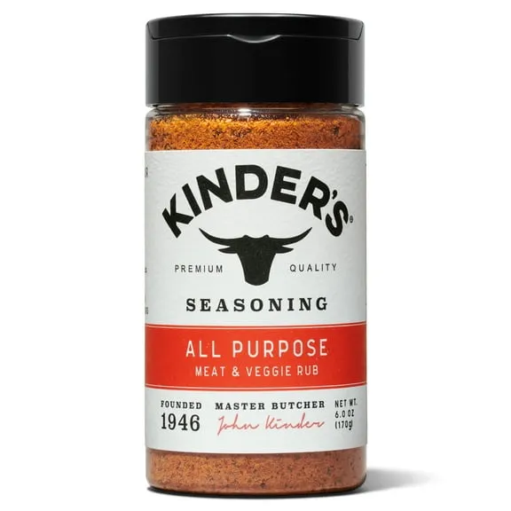 Rollback Kinder's All Purpose Seasoning, 6oz $4.68 Was $5.23