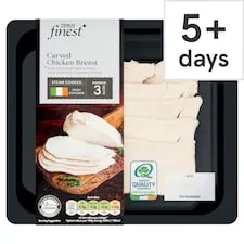 Tesco Finest Carved Chicken Breast 120G