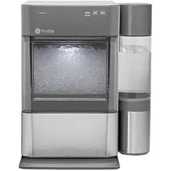 Profile GE Profile Opal 2.0 XL with 1 Gallon Tank, Chewable Crunchable Countertop Nugget Ice Maker, Scoop included, 38 lbs in 24 hours, Pellet Ice Machine with WiFi & Smart Connected, Stainless Steel