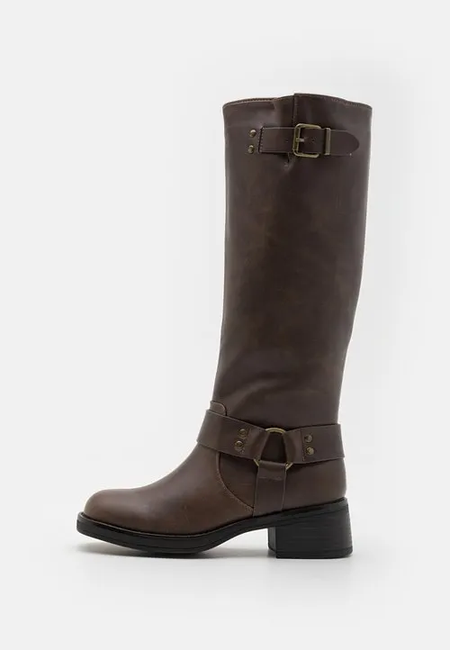 RYKER - Cowboystøvler - dark brown