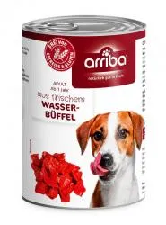 arriba mit Wasserbüffel für Hunde 6 x 400 g