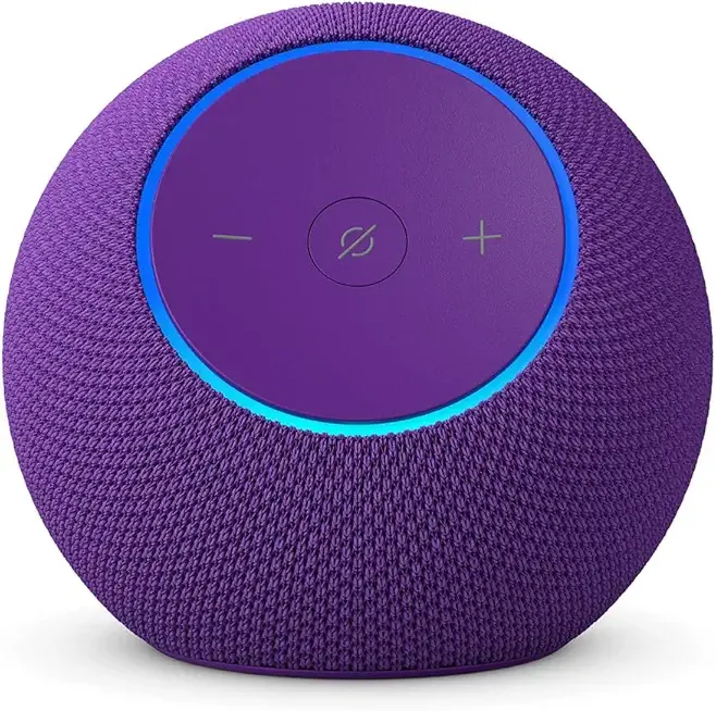 Echo Dot Max (newest model), Alexa speaker with room-filling sound and nearly 3x bass, Great for living rooms and medium-sized spaces, Includes Alexa+ Early Access, Amethyst