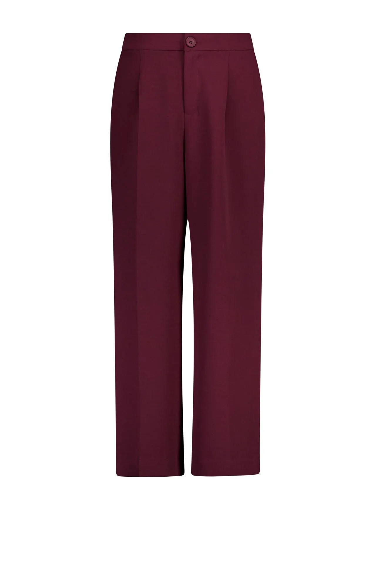 Wide fit broek | Paars