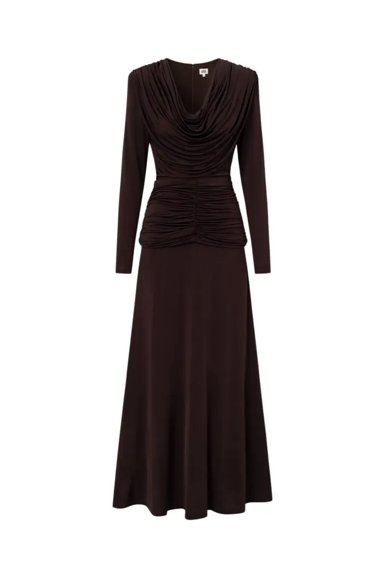 Novi Dress - Brun