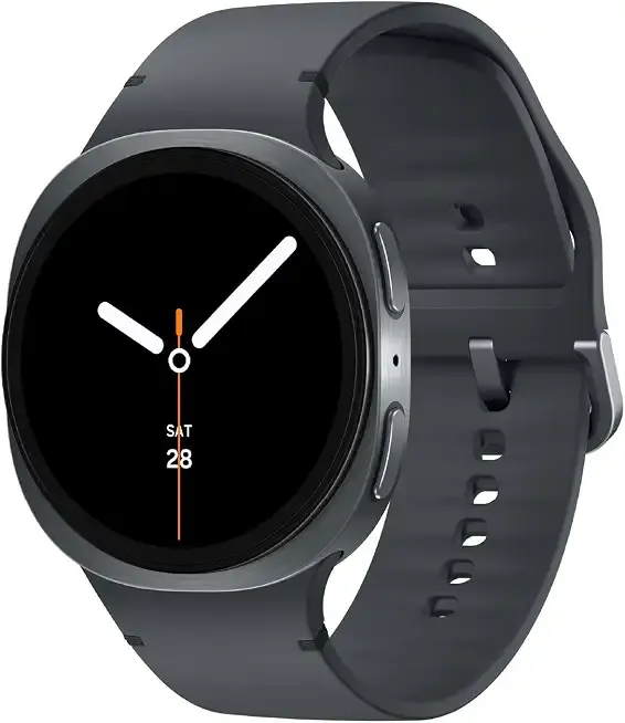 Samsung Galaxy Watch 8 44mm Bluetooth Smartwatch, Cushion Design, Rotating Bezel, Quick Button, Sleep Coaching, Now Bar, Running Coach, Energy Score,Graphite [US Version,Amazon Exclusive 2Yr Warranty]