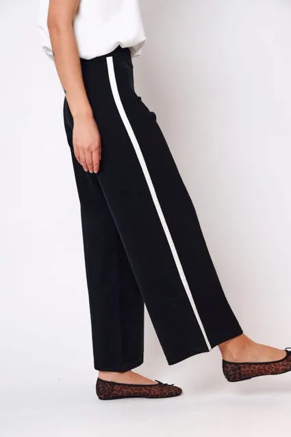 Loungewearbroek met contraststreep