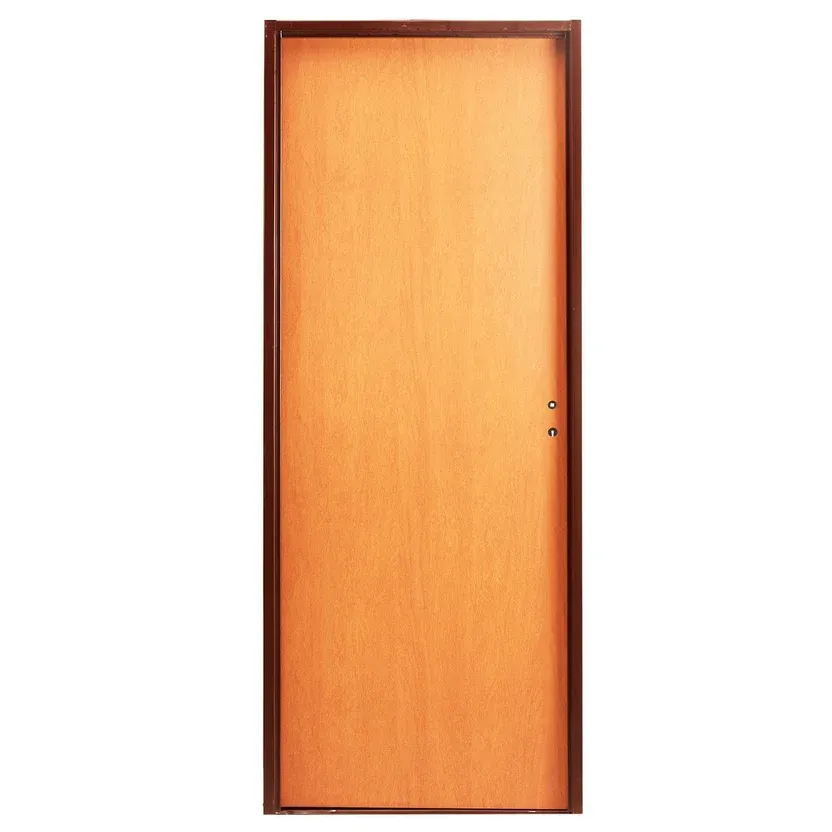 Puerta de interior placa Practika cedro MCH 70 x 200 x 10 cm izquierda