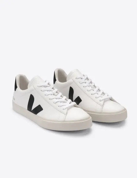 M. Campo ChromeFree Leather Sneaker Extra White Black