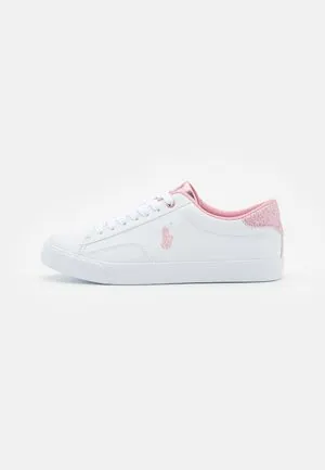 THERON - Joggesko - white/light pink/glitter light pink
